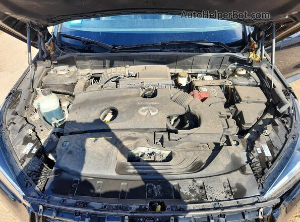 3PCAJ5M19LF106597 2020 INFINITI QX50 Black Вид задньої частини салону