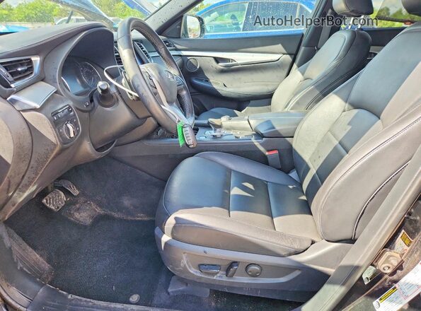 3PCAJ5M19LF106597 2020 INFINITI QX50 Black Вид салону спереду