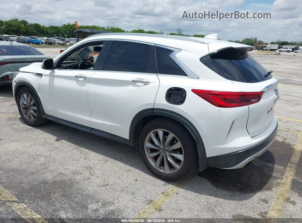 3PCAJ5M19LF111766 2020 INFINITI QX50 White Հետևի ձախ