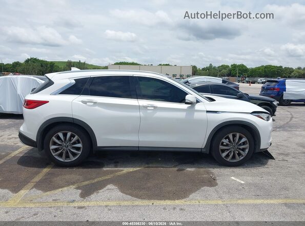 3PCAJ5M19LF111766 2020 INFINITI QX50 White Սալոնի հետևի տեսք