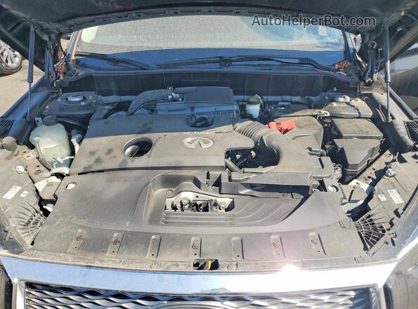 3PCAJ5M1XLF119522 2020 INFINITI QX50 Black ძრავის განყოფილების ხედი
