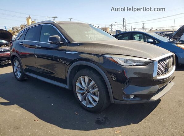 3PCAJ5M1XLF119522 2020 INFINITI QX50 Black წინა მარჯვენა