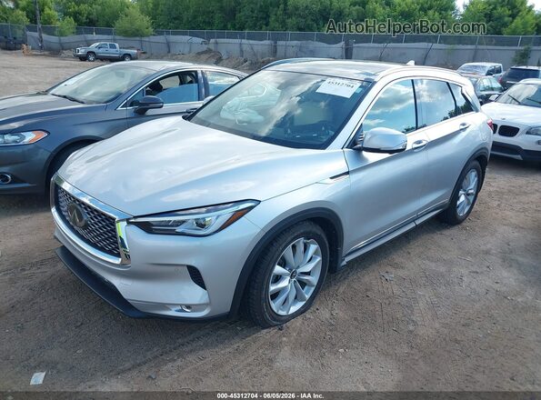 3PCAJ5M30KF102096 2019 INFINITI QX50 Silver Vista tres cuartos delantera izquierda