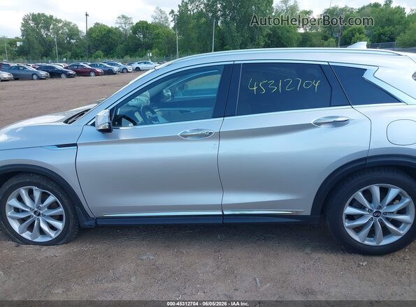 3PCAJ5M30KF102096 2019 INFINITI QX50 Silver Vista interior de 360 grados