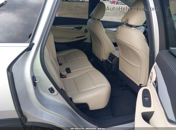 3PCAJ5M30KF102096 2019 INFINITI QX50 Silver Vista de la etiqueta del VIN