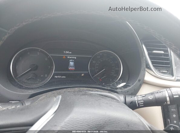 3PCAJ5M30KF132327 2019 INFINITI QX50 White უკანა სავარძლების ხედი