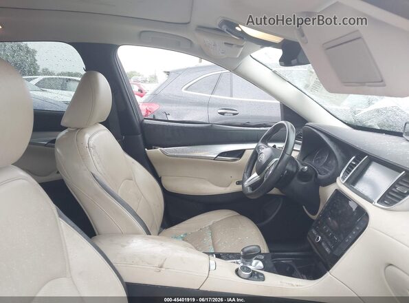 3PCAJ5M30KF132327 2019 INFINITI QX50 White წინა სალონის ხედი