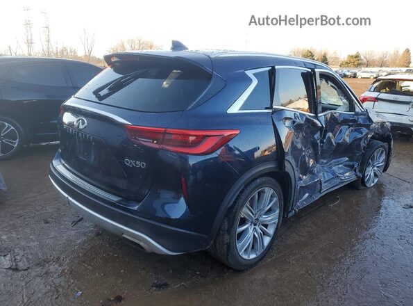 3PCAJ5M30LF103606 2020 INFINITI QX50 Blue 