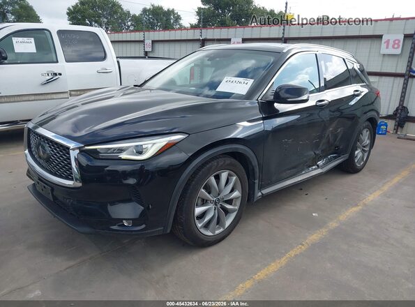 3PCAJ5M30LF112659 2020 INFINITI QX50 Black Front left