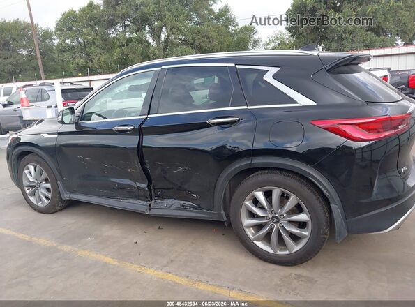3PCAJ5M30LF112659 2020 INFINITI QX50 Black 360 interior view