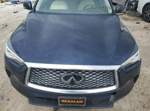 3PCAJ5M30LF114329 2020 INFINITI QX50 Синий Вид подкапотного пространства