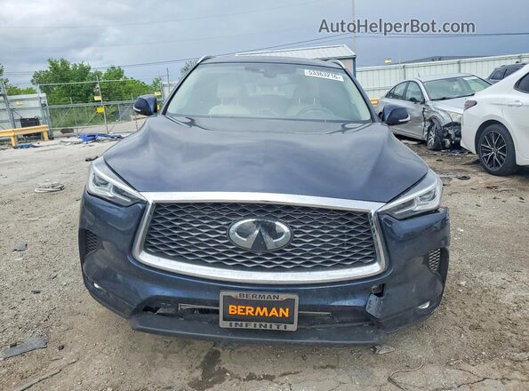 3PCAJ5M30LF114329 2020 INFINITI QX50 Синий Вид спереди