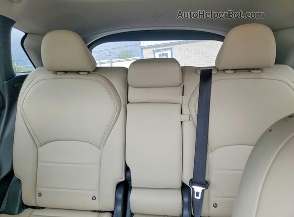 3PCAJ5M30LF114329 2020 INFINITI QX50 Синий Вид задних сидений