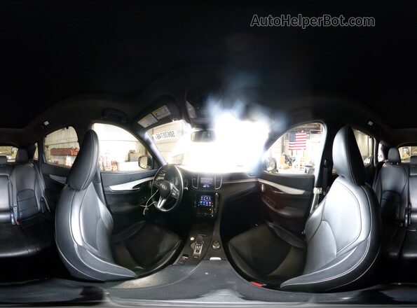 3PCAJ5M31KF121322 2019 INFINITI QX50 White 