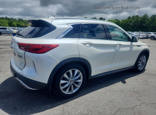 3PCAJ5M31KF137813 2019 INFINITI QX50 White Tył prawy