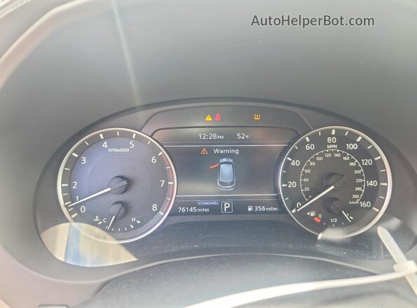3PCAJ5M31KF137813 2019 INFINITI QX50 White Widok zestawu wskaźników