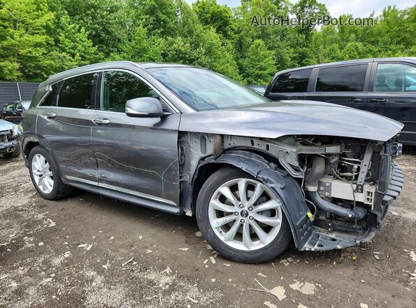 3PCAJ5M32KF117618 2019 INFINITI QX50 Gray Передня права чверть