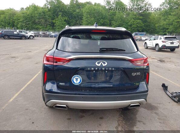 3PCAJ5M32KF145726 2019 INFINITI QX50 Синий 