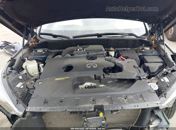 3PCAJ5M32KF145726 2019 INFINITI QX50 Синий Вид сзади