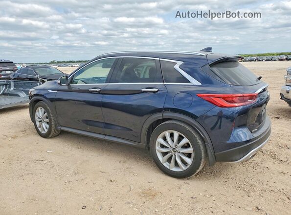 3PCAJ5M33KF100794 2019 INFINITI QX50 Blue Задня ліва чверть