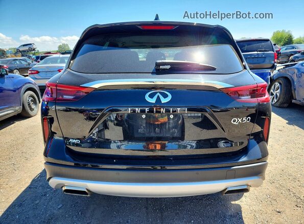 3PCAJ5M33KF110970 2019 INFINITI QX50 Черный Вид сзади