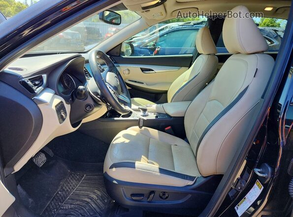 3PCAJ5M33KF110970 2019 INFINITI QX50 Черный Вид салона спереди