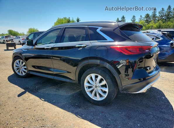 3PCAJ5M33KF110970 2019 INFINITI QX50 Черный Задняя левая четверть
