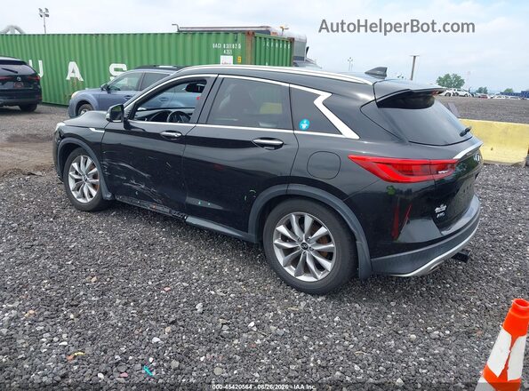 3PCAJ5M33KF128319 2019 INFINITI QX50 Black უკანა მარცხენა
