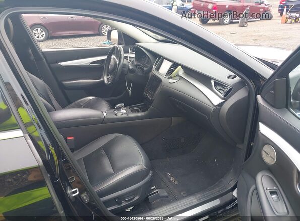 3PCAJ5M33KF128319 2019 INFINITI QX50 Black წინა სალონის ხედი