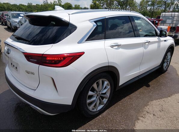 3PCAJ5M33KF138235 2019 INFINITI QX50 Белый Задняя правая четверть