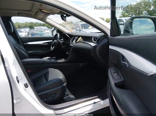 3PCAJ5M33KF138235 2019 INFINITI QX50 Белый Вид салона спереди