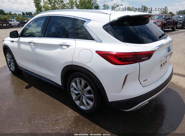 3PCAJ5M33KF138235 2019 INFINITI QX50 Белый Задняя левая четверть