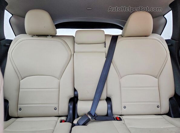 3PCAJ5M33LF111733 2020 INFINITI QX50 White Vista de los asientos traseros