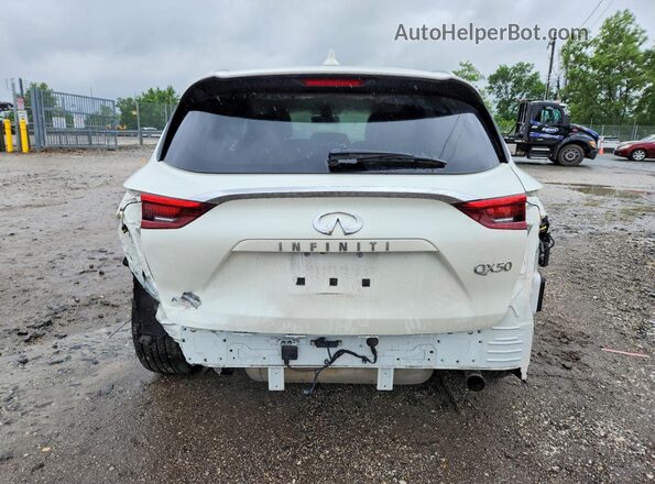 3PCAJ5M33LF111733 2020 INFINITI QX50 White Vista trasera