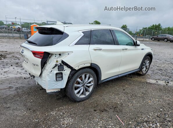 3PCAJ5M33LF111733 2020 INFINITI QX50 White Trasero derecho