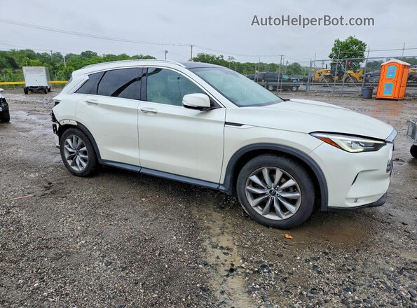 3PCAJ5M33LF111733 2020 INFINITI QX50 White Delantero derecho