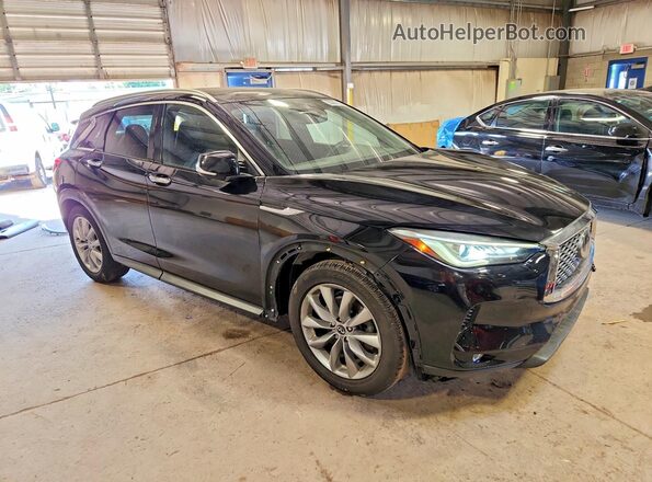3PCAJ5M34KF131245 2019 INFINITI QX50 Black Przód prawy
