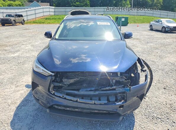 3PCAJ5M34KF144433 2019 INFINITI QX50 Blue Vista frontal