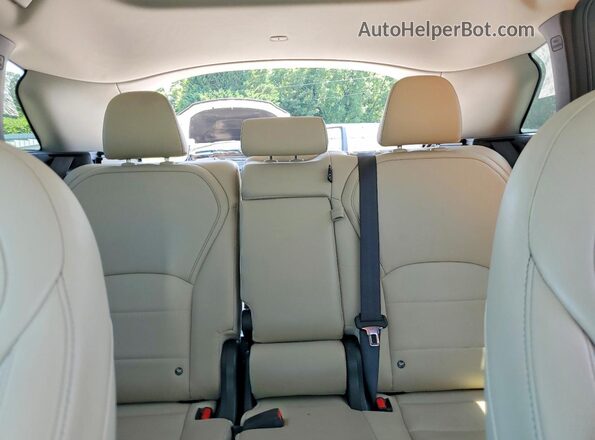3PCAJ5M34KF144433 2019 INFINITI QX50 Blue Vista de los asientos traseros