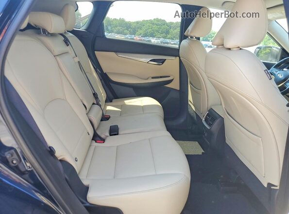 3PCAJ5M34KF144433 2019 INFINITI QX50 Blue Vista interior trasera