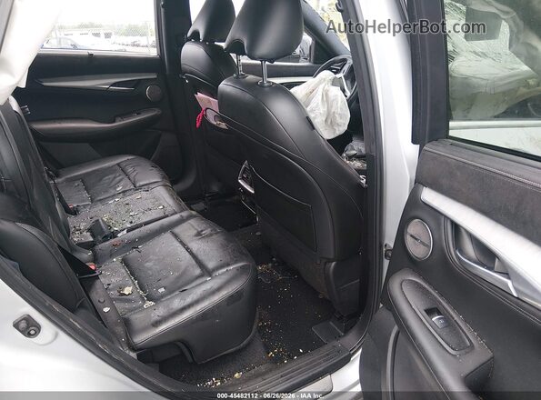 3PCAJ5M34KF147171 2019 INFINITI QX50 Silver VIN კოდის სტიკერის ხედი