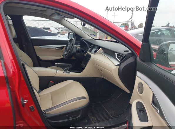 3PCAJ5M34LF102328 2020 INFINITI QX50 Красный Вид салона спереди