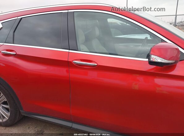 3PCAJ5M34LF102328 2020 INFINITI QX50 Красный Панорамный вид салона 360°