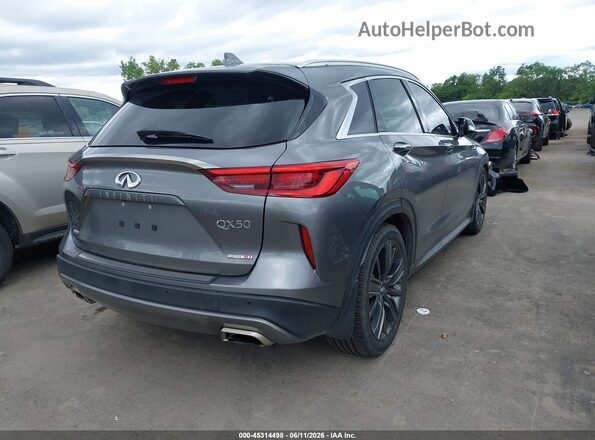 3PCAJ5M34LF111725 2020 INFINITI QX50 Gray Հետևի աջ