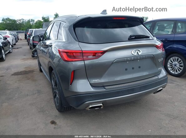 3PCAJ5M34LF111725 2020 INFINITI QX50 Gray Հետևի ձախ