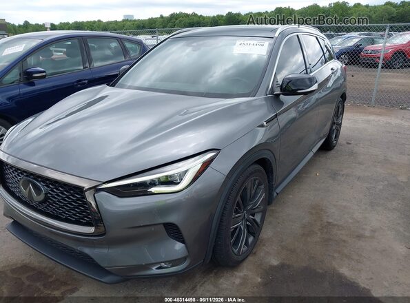 3PCAJ5M34LF111725 2020 INFINITI QX50 Gray Դիմացի տեսք