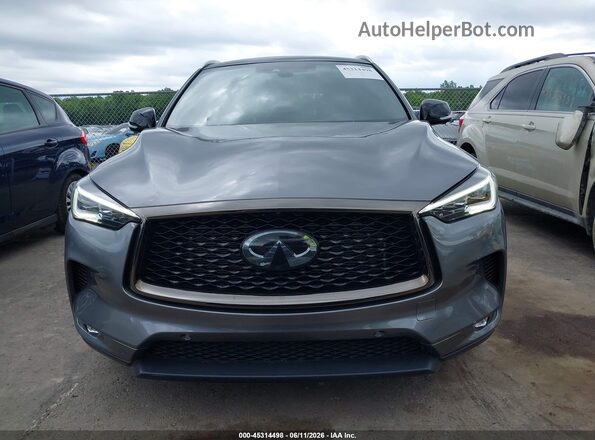 3PCAJ5M34LF111725 2020 INFINITI QX50 Gray Սարքավորումների վահանակի տեսք