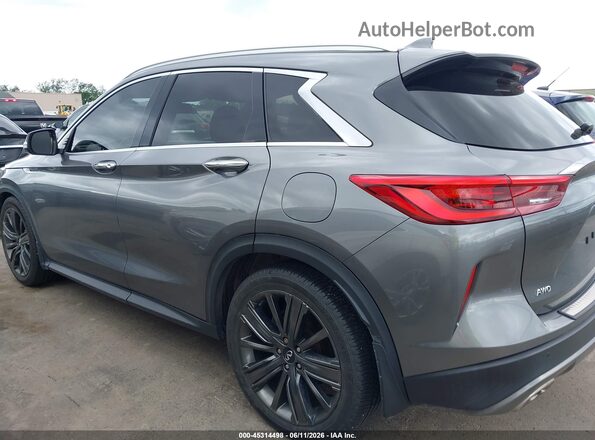 3PCAJ5M34LF111725 2020 INFINITI QX50 Gray Սալոնի 360 աստիճան տեսք