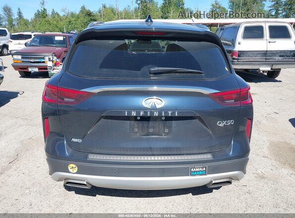 3PCAJ5M34LF119291 2020 INFINITI QX50 Dark Blue 