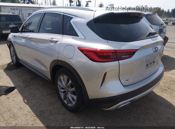 3PCAJ5M35KF140892 2019 INFINITI QX50 Silver Задня ліва чверть